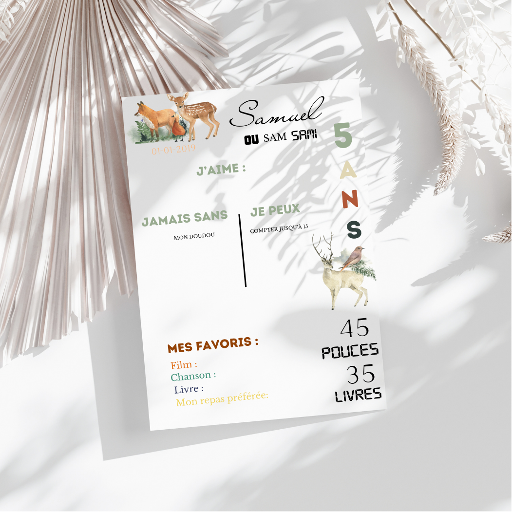 Animaux de la forêt