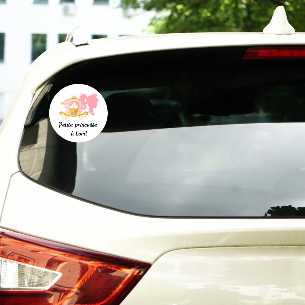 Collant - petite princesse à bord