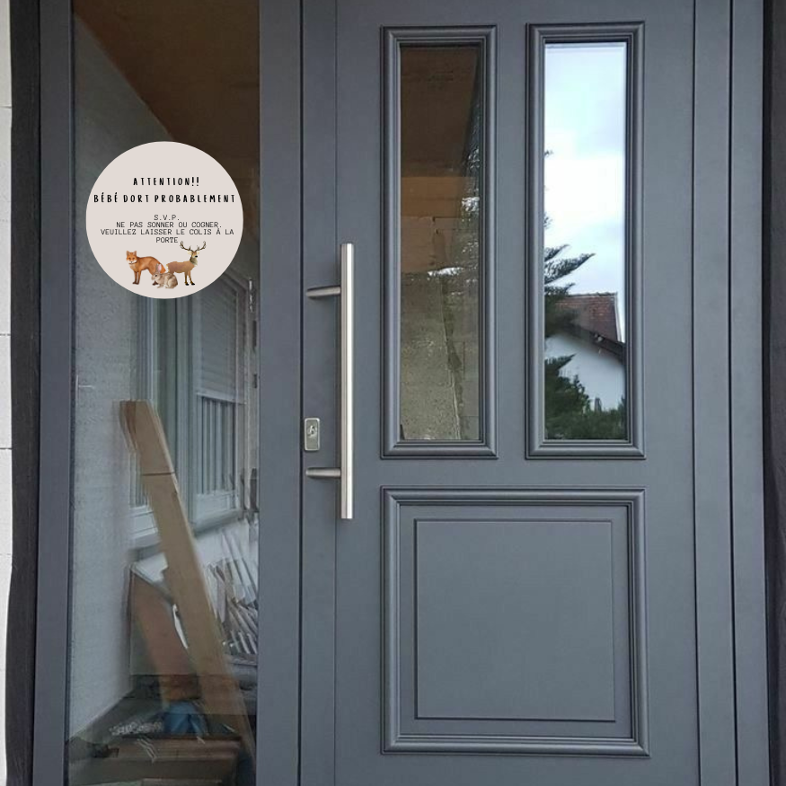 Collant bébé dort - forêt