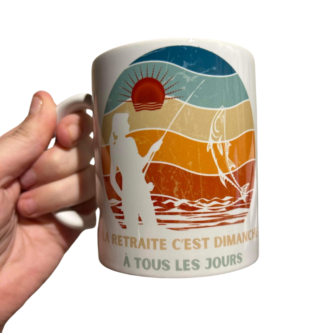 Tasse céramique retraite