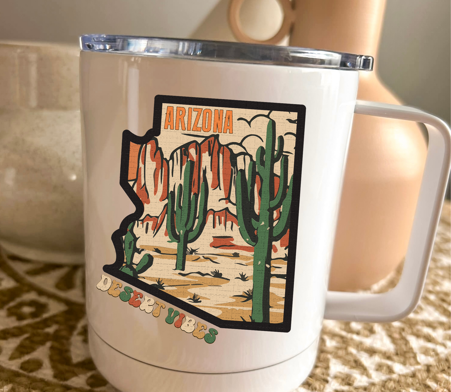 Tasse isotherme désert