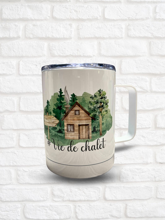 Tasse isotherme vie de chalet