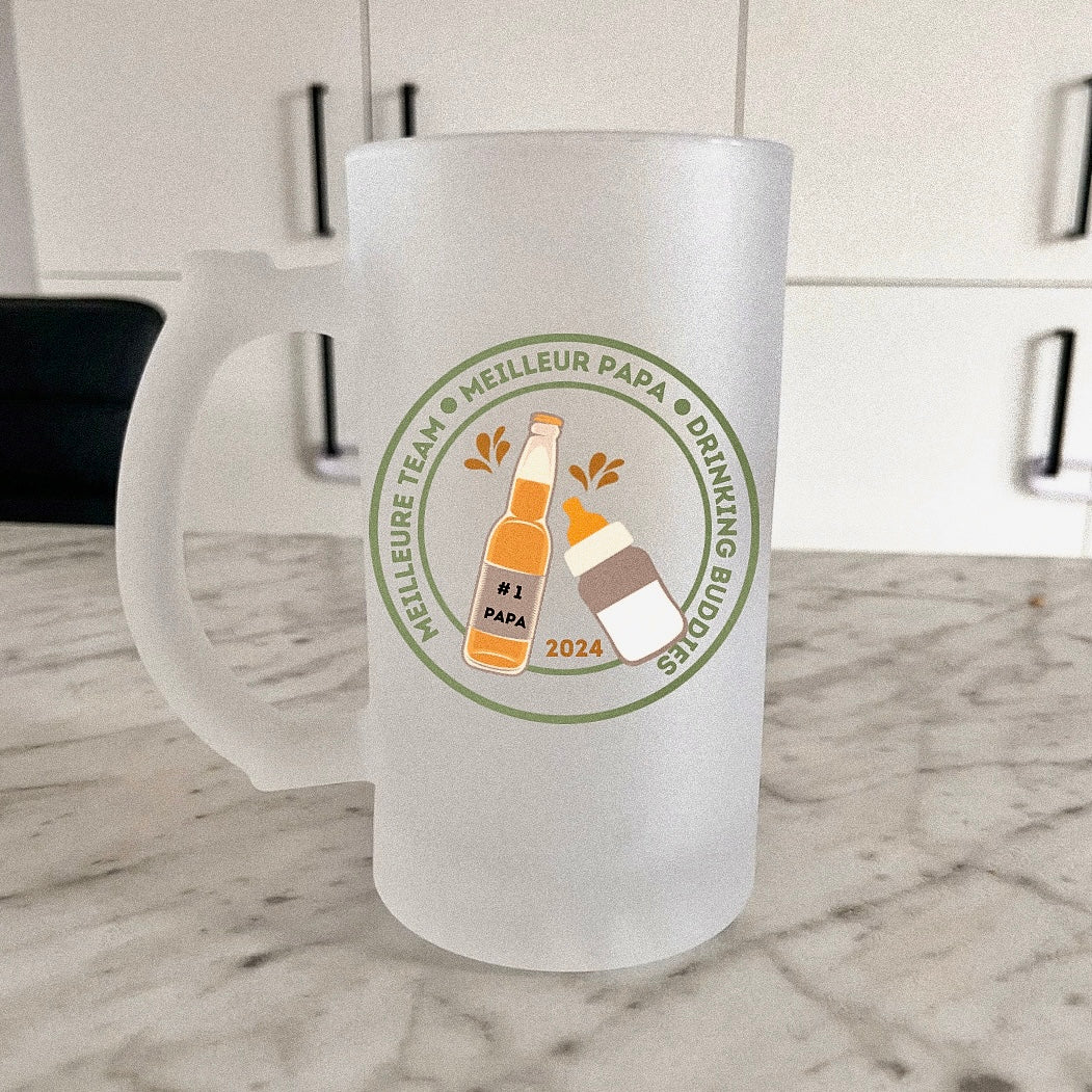 Verre à bière drinking buddies