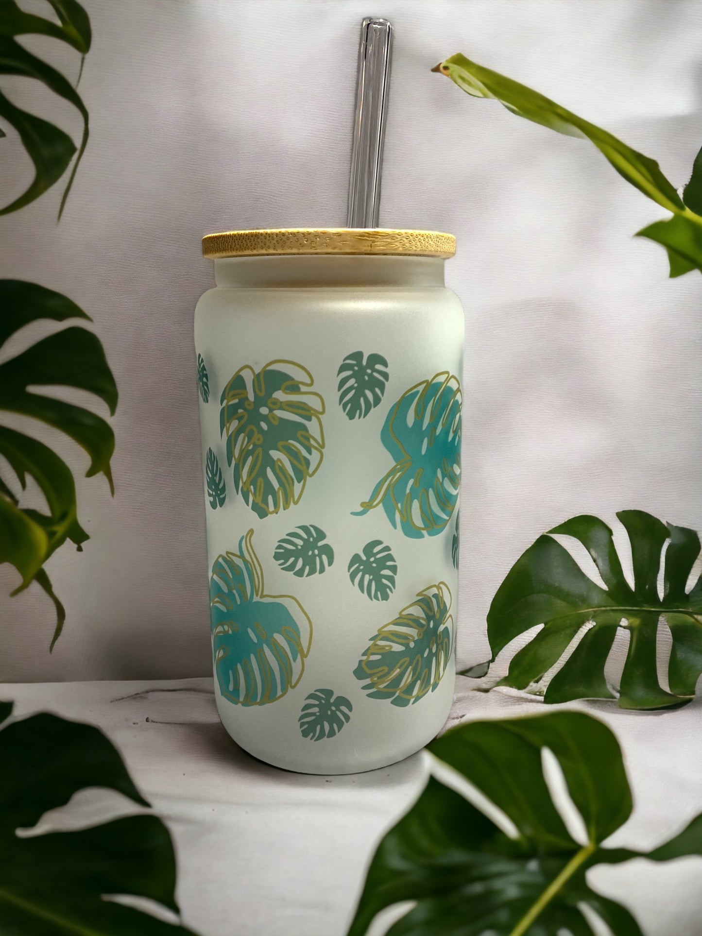 Tumbler Monstera